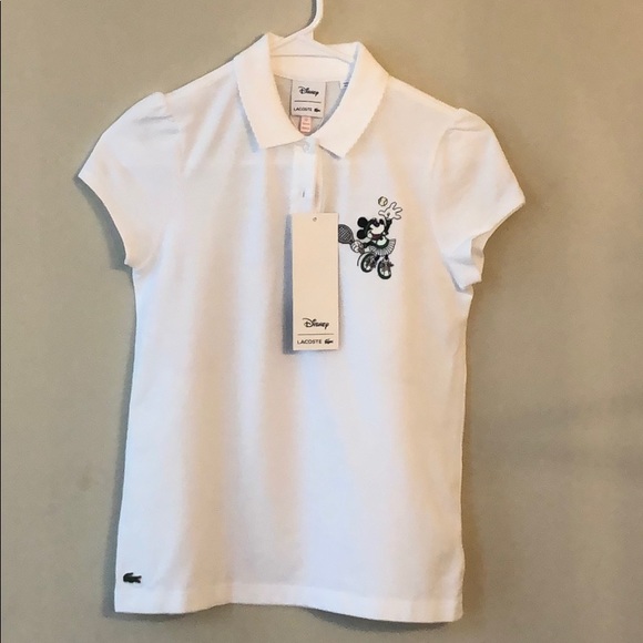 Girls size 12 Lacoste Disney pique polo - Picture 1 of 4